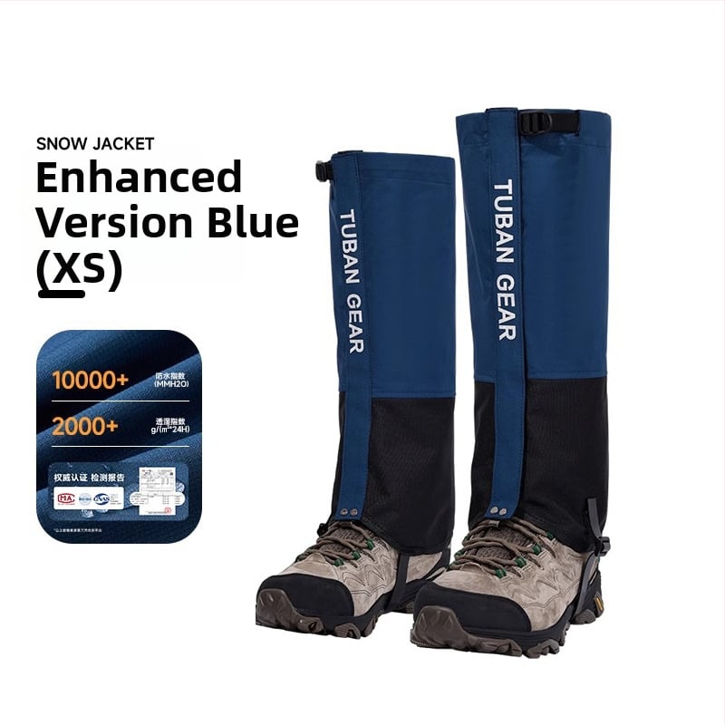 Gyerekeknek szóló hóálló lábszárvédő és cipővédő, fa konstrukció, Nad- márka, sportos stílus, tavaszi kültéri használat