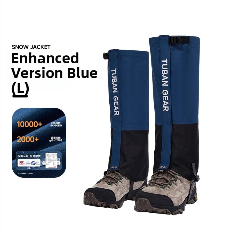 Gyerekeknek szóló hóálló lábszárvédő és cipővédő, fa konstrukció, Nad- márka, sportos stílus, tavaszi kültéri használat