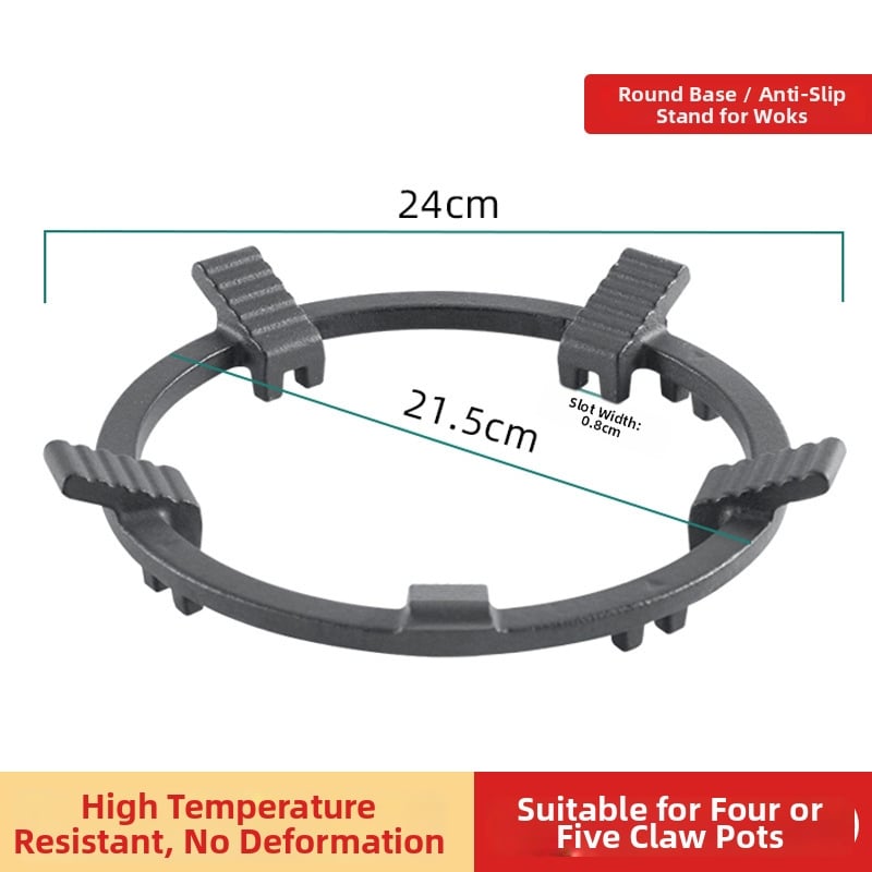 Държач за газова печка – настолен едночастов дизайн, ръчен монтаж, универсален модел, тегло около 0,4 кг