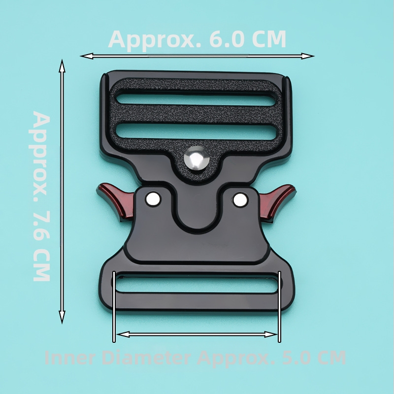 Pracka na opasok pre tašky: Cobra pracka zo zinkovej zliatiny, ulicový štýl, jar 2025