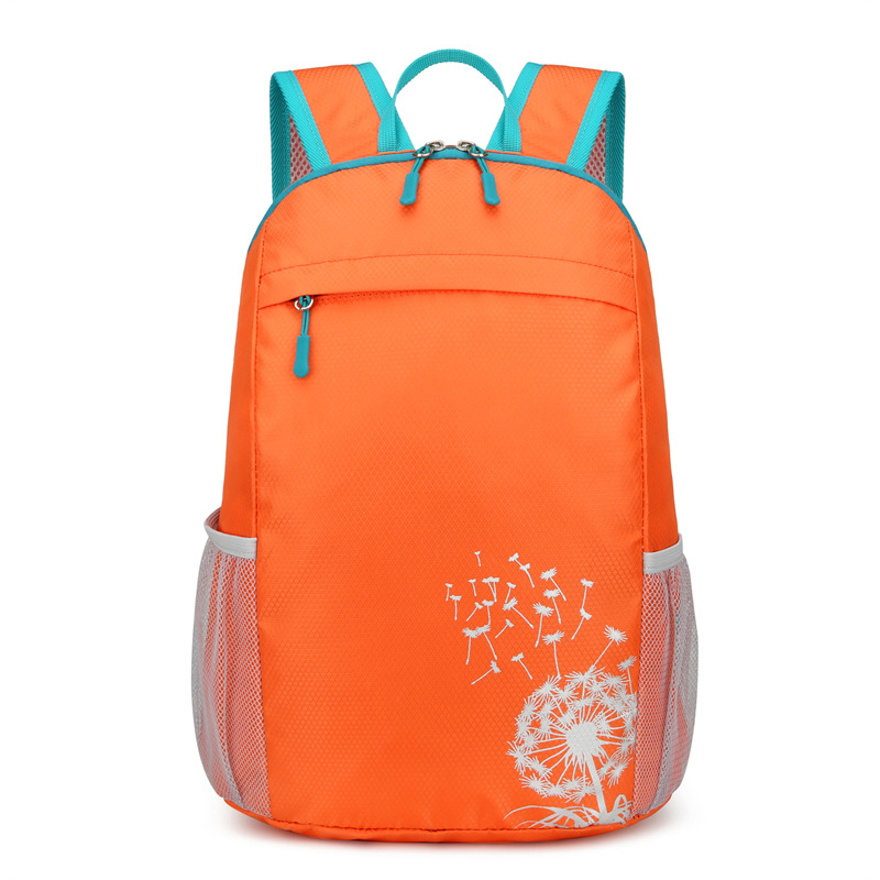 Dječji outdoor ruksak, lagan i sklopiv, poliesterski materijal, prozračan, kapacitet ispod 20 L, kompatibilan s 10-inčnim laptopom