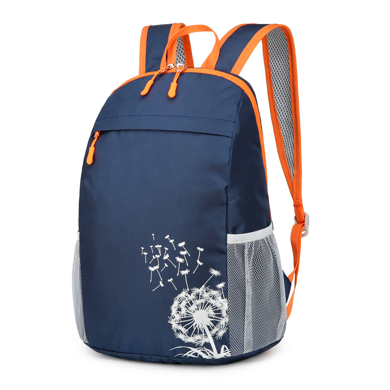 Dječji outdoor ruksak, lagan i sklopiv, poliesterski materijal, prozračan, kapacitet ispod 20 L, kompatibilan s 10-inčnim laptopom