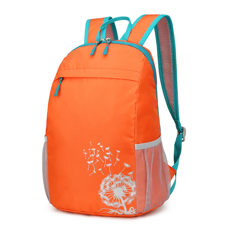 Dječji outdoor ruksak, lagan i sklopiv, poliesterski materijal, prozračan, kapacitet ispod 20 L, kompatibilan s 10-inčnim laptopom