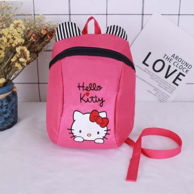 Ükssarviku motiiviga kanvasseljakott lasteaeda, unisex, hingav, ülilihtne