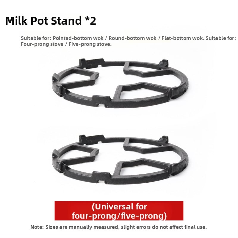 Газова печка държач за тенджери, универсален, подходящ за мляко и малки тенджери, монтаж отдолу, нетно тегло 780 г