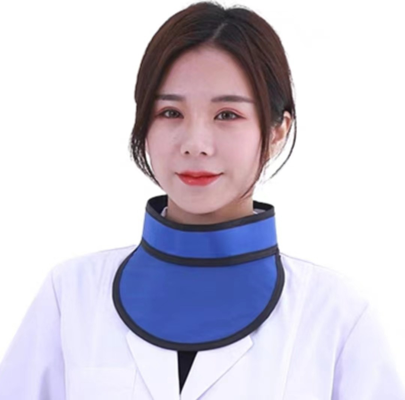 Yulong X-ray zaštitno odjeća set s olovnim ovratnikom i kapom, Oxford tkanina, olovni ekvivalent 0,35/0,5, za CT sobu, ambulantu i laboratorij