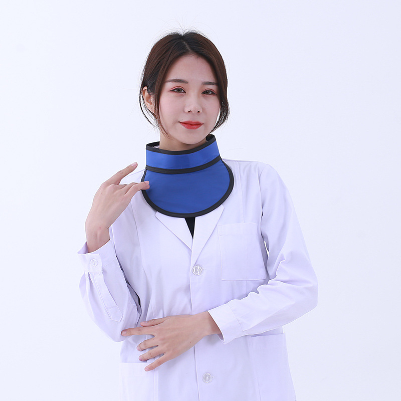 Yulong X-ray zaštitno odjeća set s olovnim ovratnikom i kapom, Oxford tkanina, olovni ekvivalent 0,35/0,5, za CT sobu, ambulantu i laboratorij