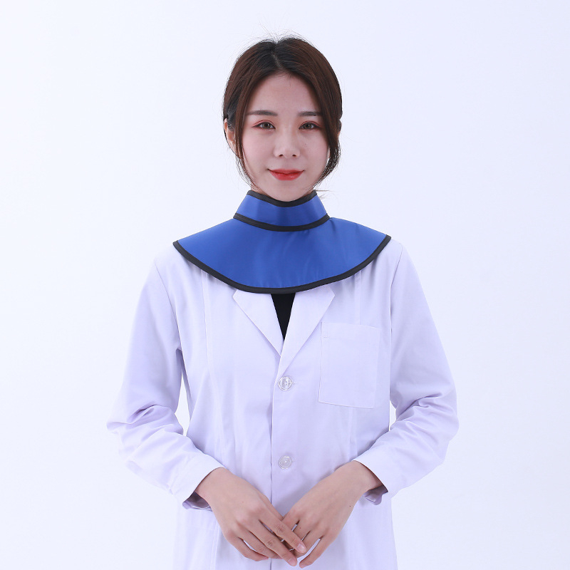 Yulong X-ray zaštitno odjeća set s olovnim ovratnikom i kapom, Oxford tkanina, olovni ekvivalent 0,35/0,5, za CT sobu, ambulantu i laboratorij