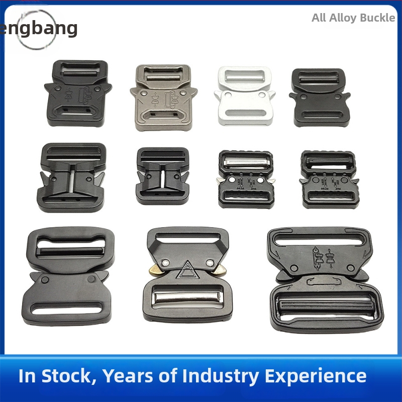 Taktická spona na opasok, zliatina zinku, spona na opasok, odolná voči ťahu, príslušenstvo k batožine