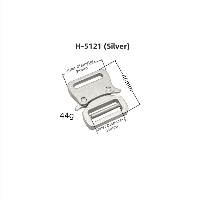 Taktická spona na opasok, zliatina zinku, spona na opasok, odolná voči ťahu, príslušenstvo k batožine