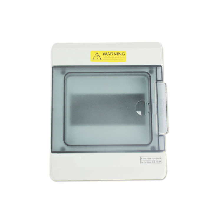 HA серия външна/вътрешна пластмасова водоустойчива разпределителна кутия за осветление, 4–12 вериги, IP65, ABS капак, PC корпус, монтаж на повърхност/стена