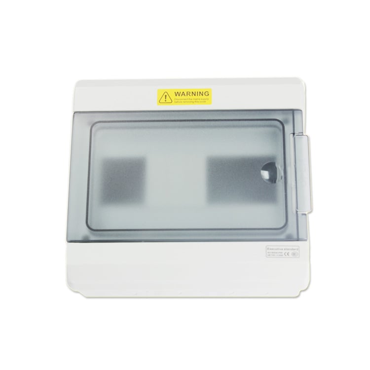 HA серия външна/вътрешна пластмасова водоустойчива разпределителна кутия за осветление, 4–12 вериги, IP65, ABS капак, PC корпус, монтаж на повърхност/стена