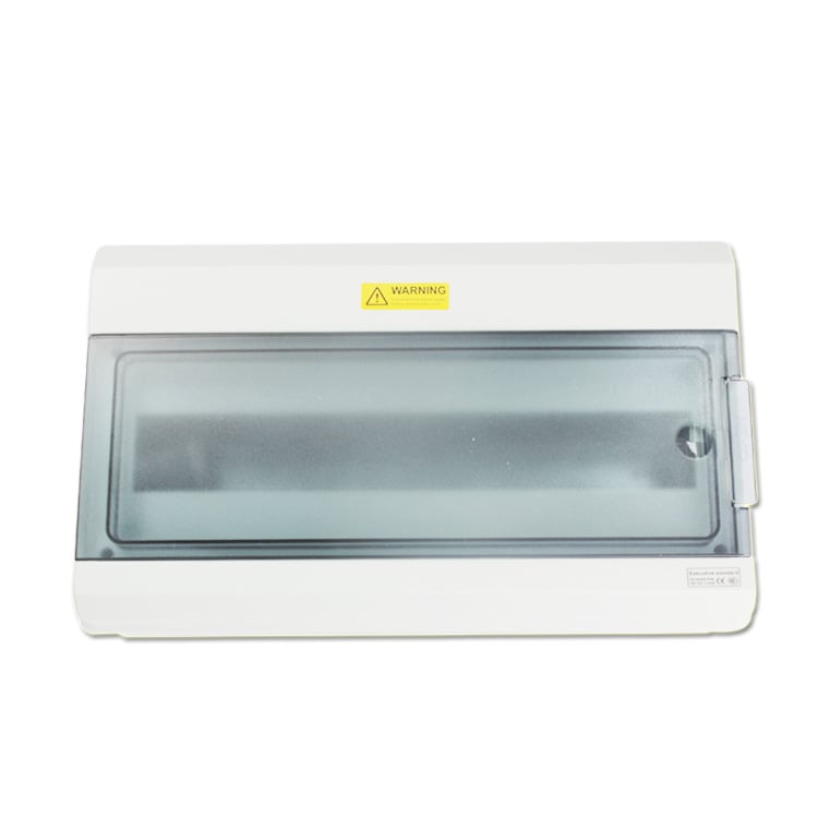 HA серия външна/вътрешна пластмасова водоустойчива разпределителна кутия за осветление, 4–12 вериги, IP65, ABS капак, PC корпус, монтаж на повърхност/стена