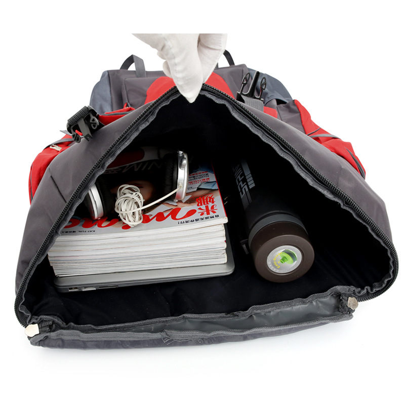 Vanjski vodootporni ruksak velikog kapaciteta 56–75 L, Oxford platno, prozračan, vodootporan i otporan na habanje, pogodan za 16-inčni laptop, unisex, za slobodno vrijeme i boravak na otvorenom.