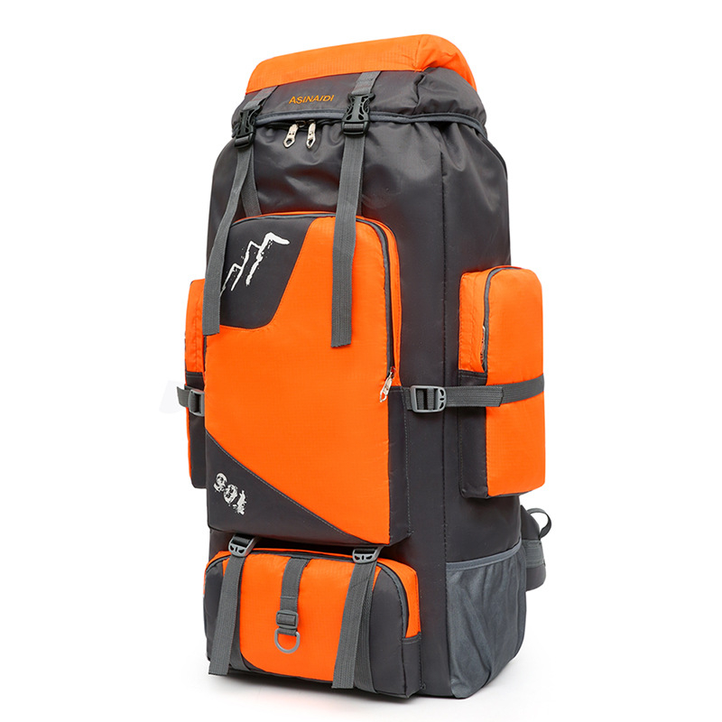 Vanjski vodootporni ruksak velikog kapaciteta 56–75 L, Oxford platno, prozračan, vodootporan i otporan na habanje, pogodan za 16-inčni laptop, unisex, za slobodno vrijeme i boravak na otvorenom.