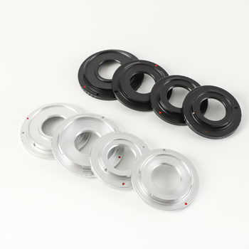 Аксесоари за обективи: адаптерен пръстен C-монт към EOS-R, алуминиева сплав, товароподемност 6–10 кг