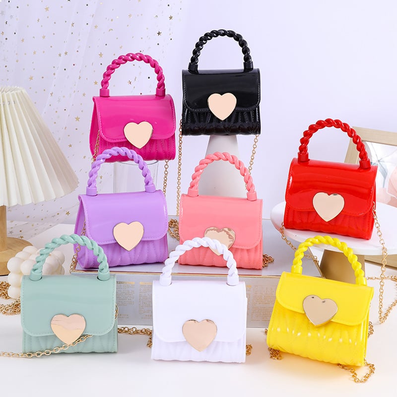Dječja crossbody torba ABS+PC, vodootporna, ultralaka, bez podloge, jednobojni uzorak
