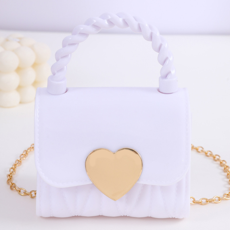 Dječja crossbody torba ABS+PC, vodootporna, ultralaka, bez podloge, jednobojni uzorak