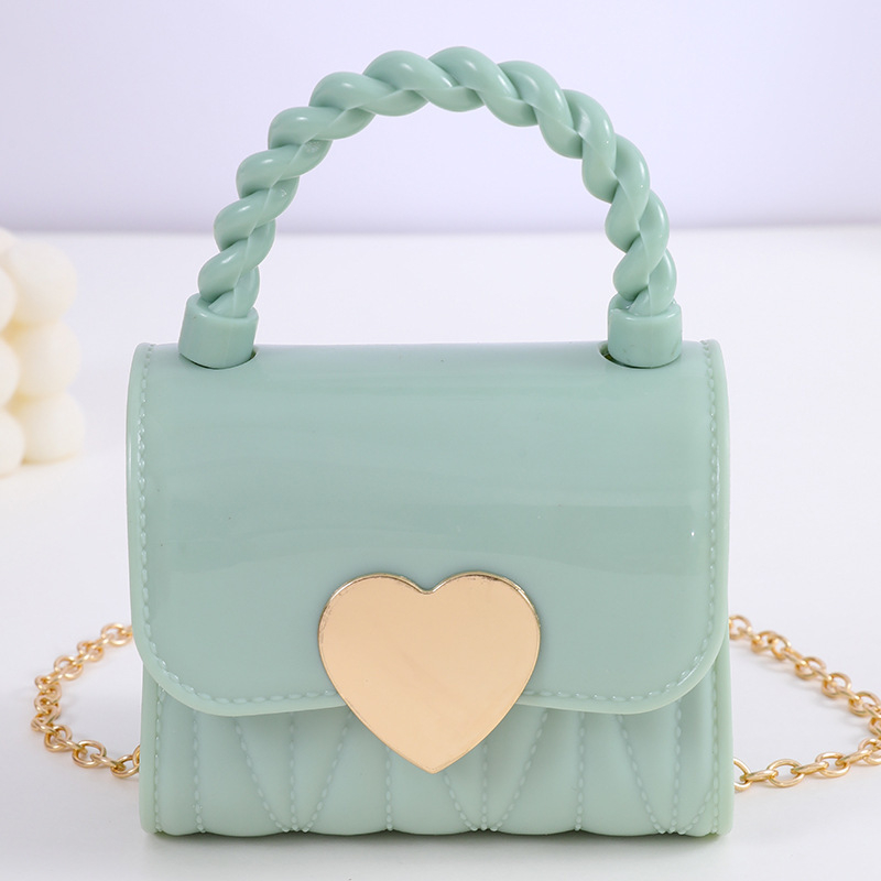 Dječja crossbody torba ABS+PC, vodootporna, ultralaka, bez podloge, jednobojni uzorak