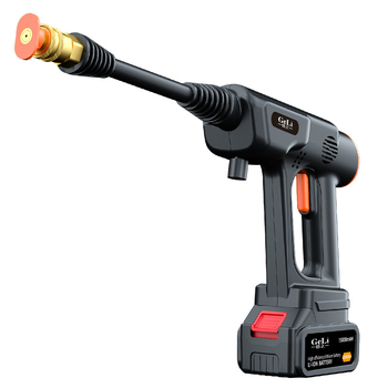 Безжичен презареждащ воден пистолет за миене на автомобили и градина — Donkin, глава и дръжка от полимерен найлон, разстояние на пръскане 12, налягане 2 Pa