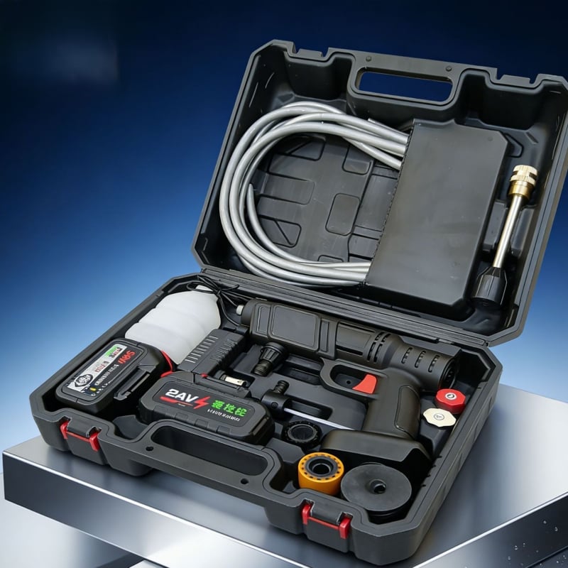 Пистолет за миене на автомобили с пластмасов накрайник – Futek, налягане на вода: 10, тегло: 1.2