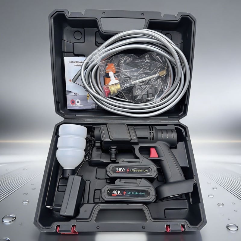 Пистолет за миене на автомобили с пластмасов накрайник – Futek, налягане на вода: 10, тегло: 1.2