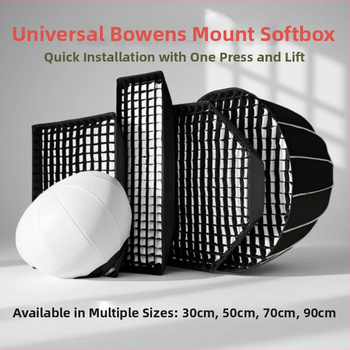 Set de iluminat în studio cu Softbox, cadru metalic, încărcare 2-5 kg, greutate 1,2 kg, pentru fotografie