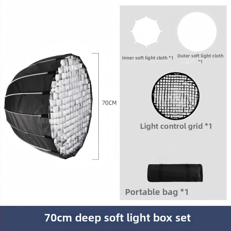 Set de iluminat în studio cu Softbox, cadru metalic, încărcare 2-5 kg, greutate 1,2 kg, pentru fotografie