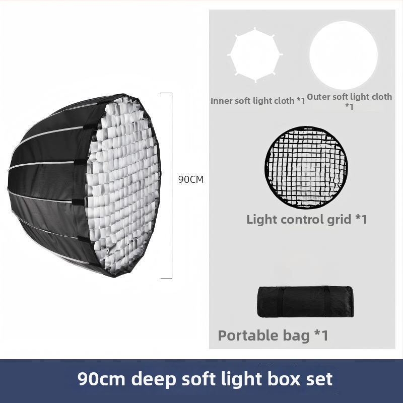 Set de iluminat în studio cu Softbox, cadru metalic, încărcare 2-5 kg, greutate 1,2 kg, pentru fotografie