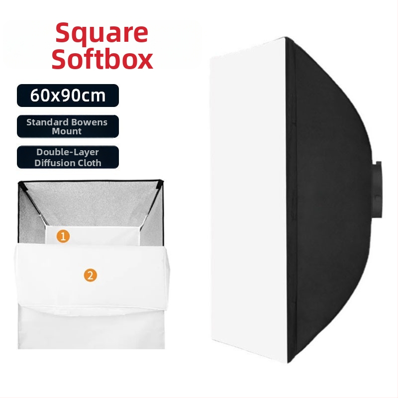 Set de iluminat în studio cu Softbox, cadru metalic, încărcare 2-5 kg, greutate 1,2 kg, pentru fotografie