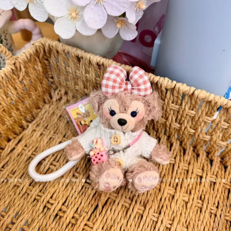 Fengbei λούτρινο αρκουδάκι-κούκλα μενταγιόν – κοντό plush, γέμισμα PP βαμβάκι, καταγωγή Yiwu, κατάλληλο για 14+