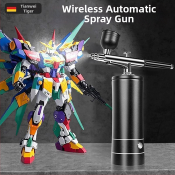 Pistol de aerograf electric pentru manichiură, decorarea prăjiturilor și pictură de modele