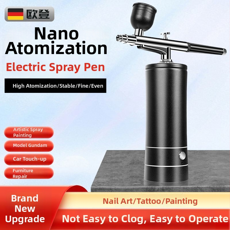 Pistol de aerograf electric pentru manichiură, decorarea prăjiturilor și pictură de modele