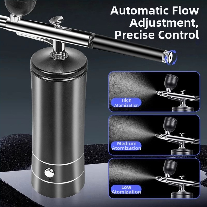 Pistol de aerograf electric pentru manichiură, decorarea prăjiturilor și pictură de modele