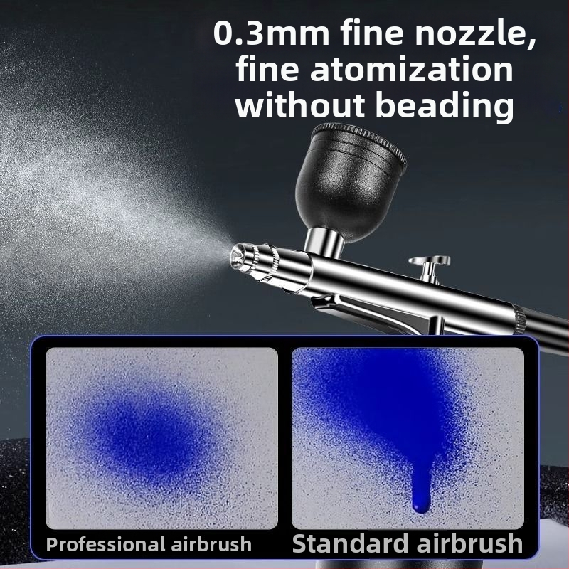 Pistol de aerograf electric pentru manichiură, decorarea prăjiturilor și pictură de modele
