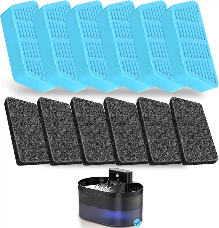 2.2L Фонтан за питейна вода за домашни любимци с инфрачервен сензор, дълготрайна батерия, автоматично въртене на потока, свалящ се дизайн, Type-C кабел за зареждане