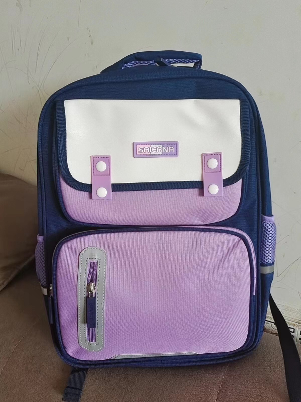 Unisex školski ranac za osnovnu školu, velik kapacitet, ultra lagan, s trakama vazdušnim jastucima