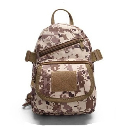 Geantă torace unisex – rucsac tactic mic pentru drumeții și călătorii, impermeabil, căptușeală Oxford, curea de umăr curbat