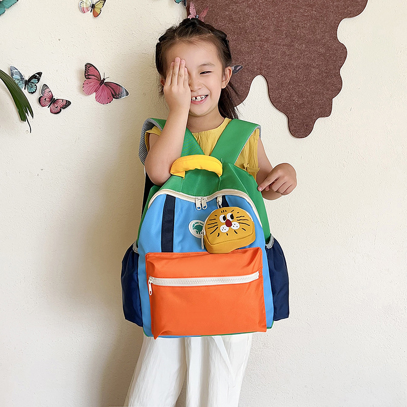 Laste koolikott, kerge Oxford kangas, hingav ja ülige kerge, unisex disain, õhupadi-rihmad, sobib lasteaiale ja põhikoolile