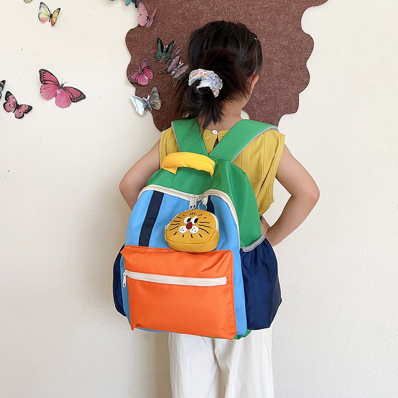 Laste koolikott, kerge Oxford kangas, hingav ja ülige kerge, unisex disain, õhupadi-rihmad, sobib lasteaiale ja põhikoolile