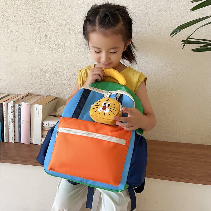 Laste koolikott, kerge Oxford kangas, hingav ja ülige kerge, unisex disain, õhupadi-rihmad, sobib lasteaiale ja põhikoolile