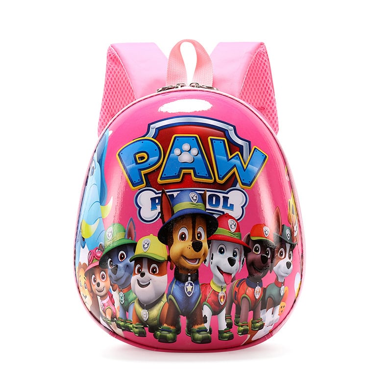 Lasteaia seljakott karikatuurkoera patrull-teemaga, EVA materjal, kerge, hingav, veekindel, seljaosa kaitse