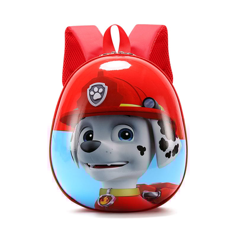 Lasteaia seljakott karikatuurkoera patrull-teemaga, EVA materjal, kerge, hingav, veekindel, seljaosa kaitse