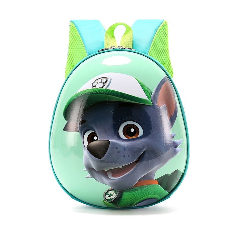 Lasteaia seljakott karikatuurkoera patrull-teemaga, EVA materjal, kerge, hingav, veekindel, seljaosa kaitse