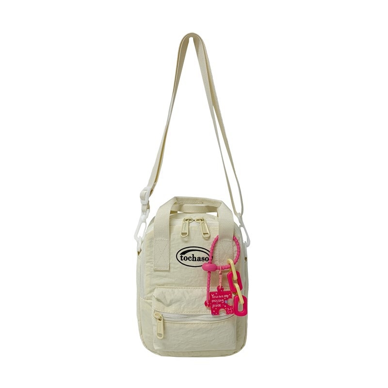 Najlon crossbody torbica za djecu, unisex, za osnovnu školu, s prozračnom podlogom i uzorkom slova