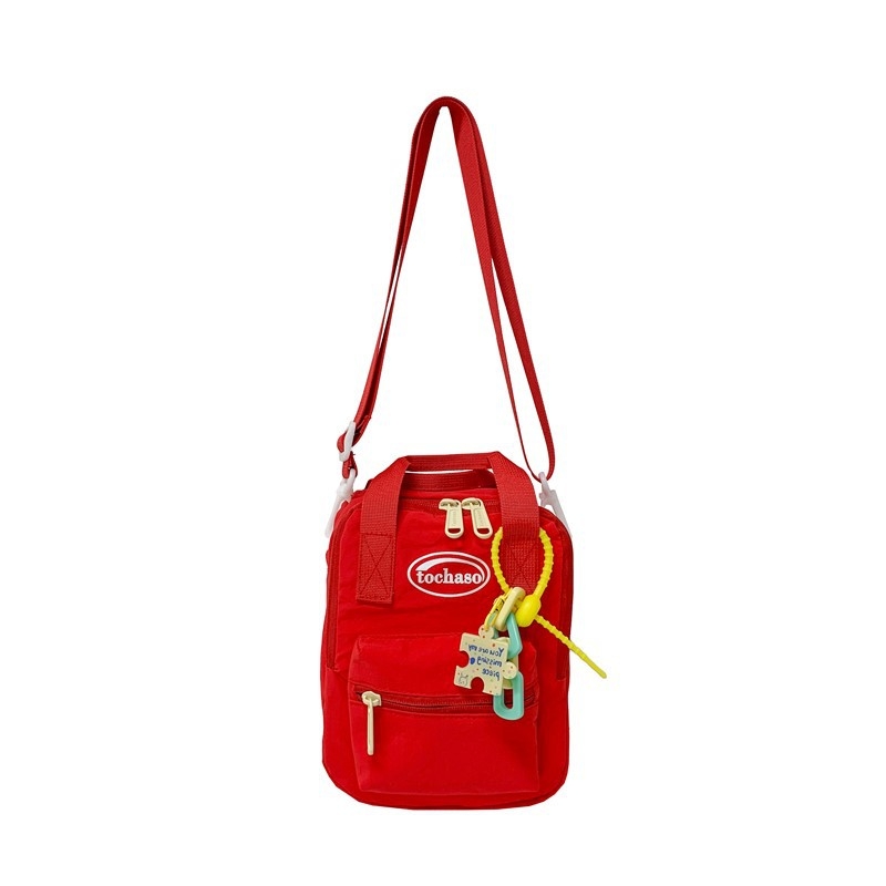 Najlon crossbody torbica za djecu, unisex, za osnovnu školu, s prozračnom podlogom i uzorkom slova