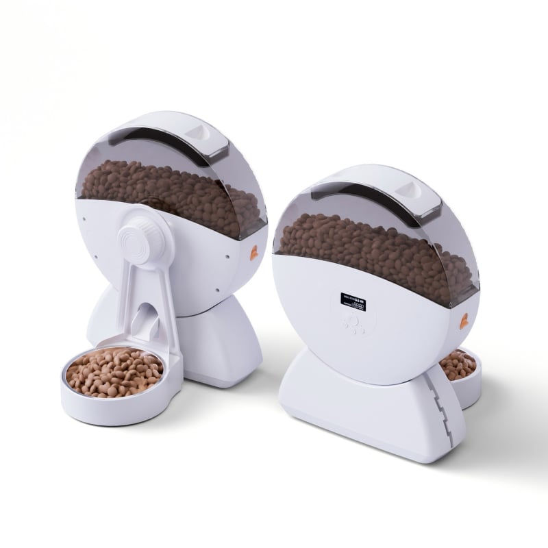 Ferris Wheel умна хранилка за домашни любимци с камера и WiFi, дозатор за котешка храна, модел ZNWS01