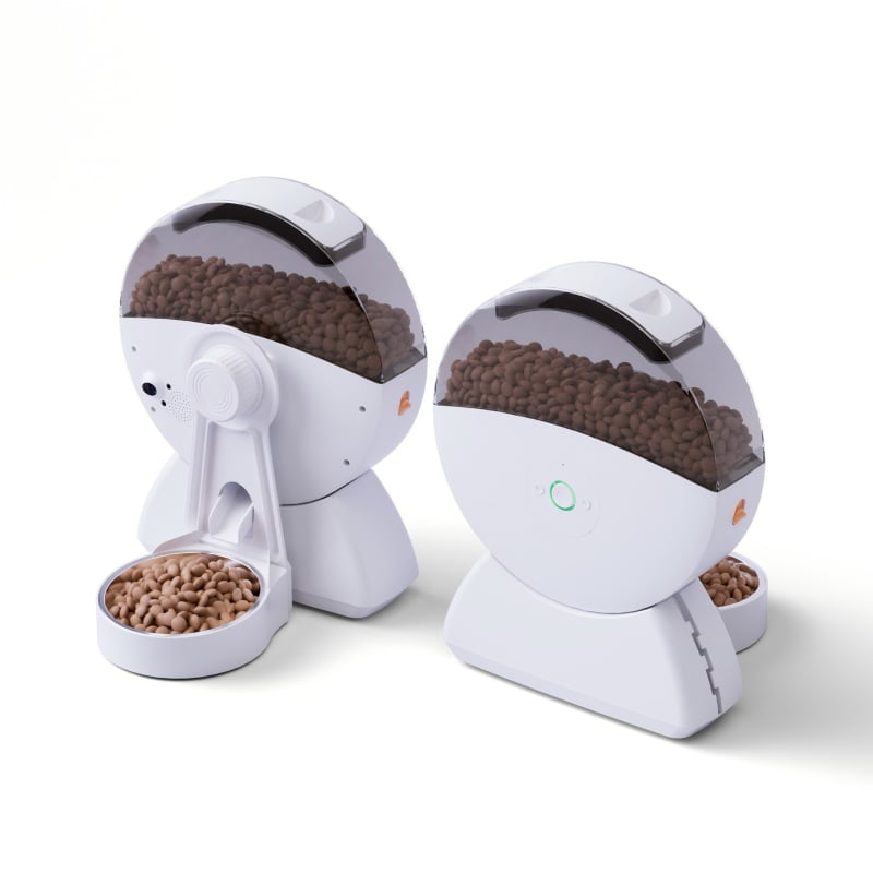 Ferris Wheel умна хранилка за домашни любимци с камера и WiFi, дозатор за котешка храна, модел ZNWS01