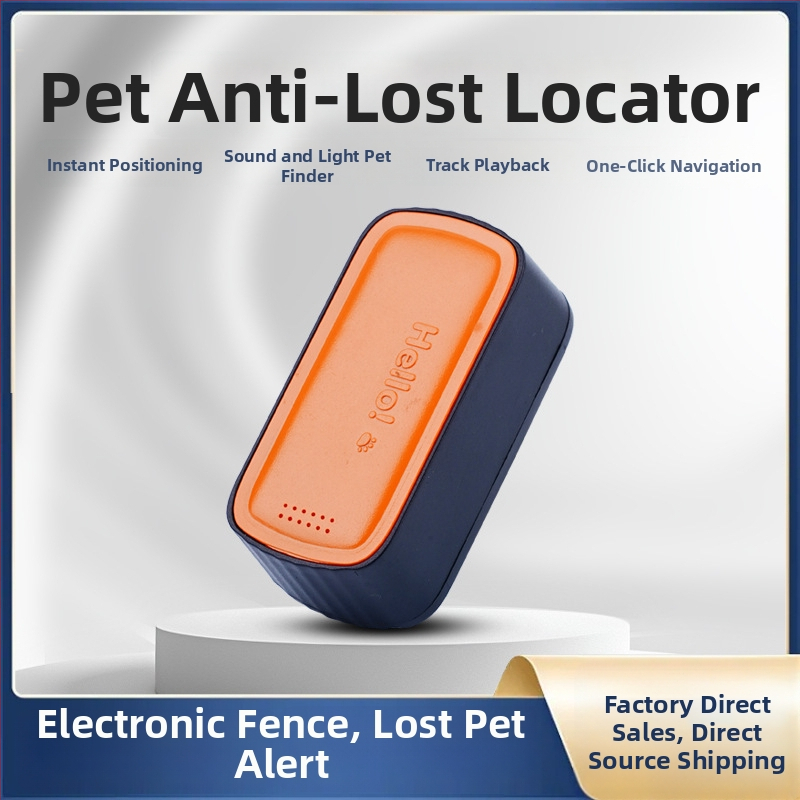 GPS lokátor pre domáce zvieratá – mačky a psy, presné určovanie polohy, model T05a, batéria 1200mAh, ABS/PC materiál, kompatibilný s iOS