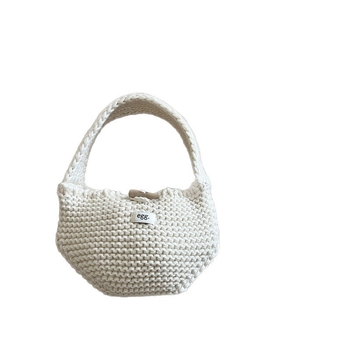 Dječja pletena torbica za novčanik s gumbom u obliku roga, za djevojčice u osnovnoj školi, zima 2025, akrilna vlakna, podstava od vune, dječji i sladak stil